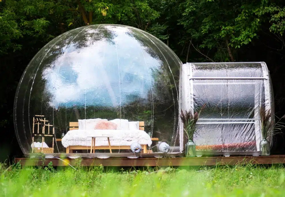 inflatable lawn tent bubble